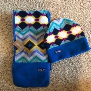 Patagonia Hat and Scarf